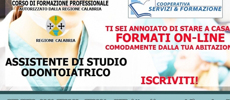 Percorso per Assistente Studio Odontoiatrico  (A.S.O.) on Line,