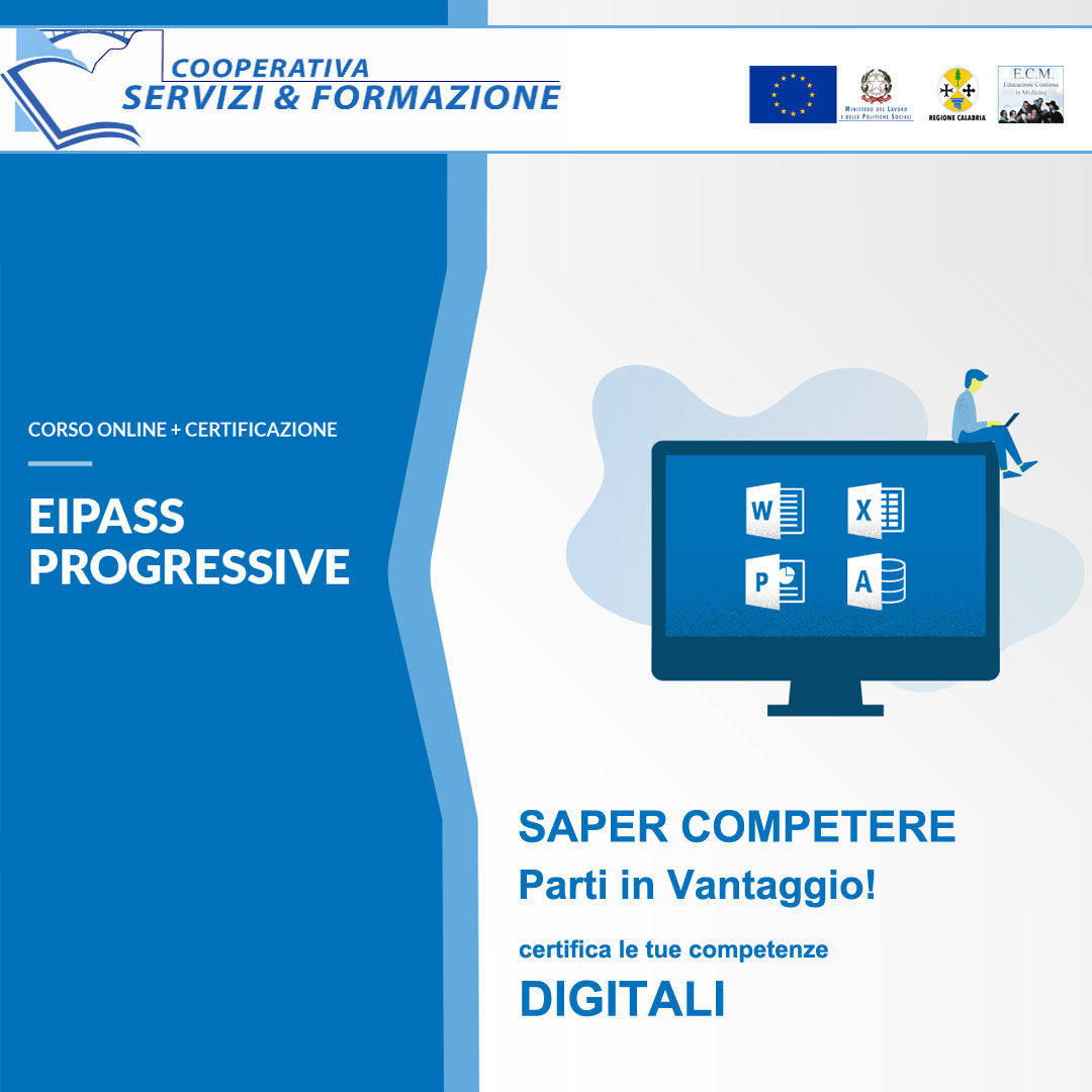 CERTIFICAZIONE EIPASS PROGRESSIVE