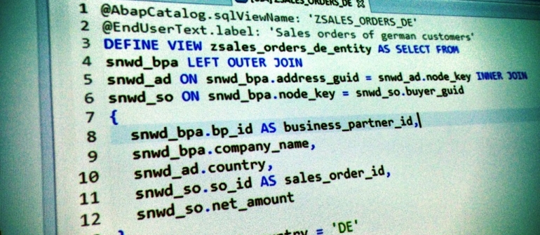 Corso “Academy Programmatore ABAP”